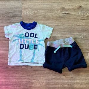 Baby Starters, Cool Little Dude Outfit, 9m